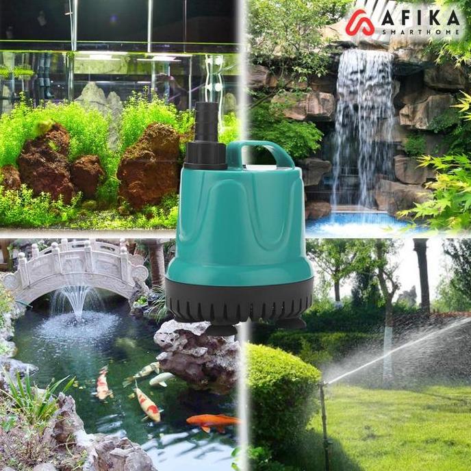 NAUMI Pompa Air Aquarium Mini Submersible Pump EU Plug 220V