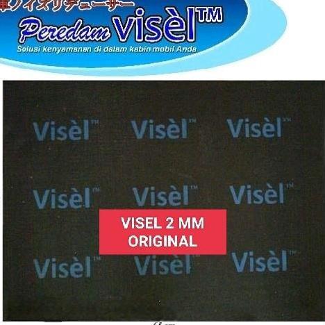 Peredam Aspal VISEL 2 MM Peredam Panas Getar Suara Audio Mobil VISEL ORIGINAL 2MM