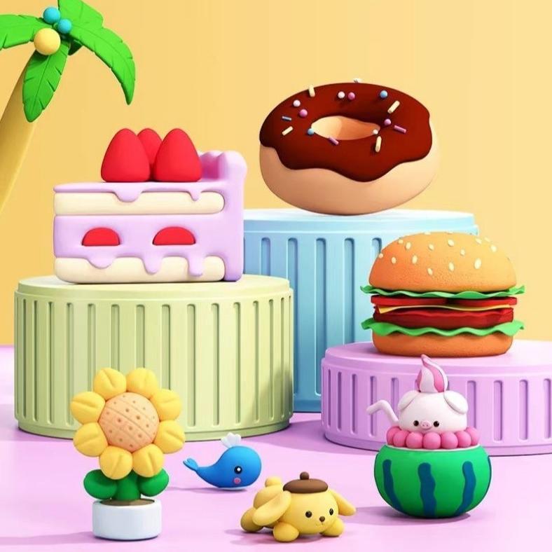TERMURAH VOOVA Mainan Clay/ Mainan Bentuk Clay/ Mainan Anak/ DIY 2026