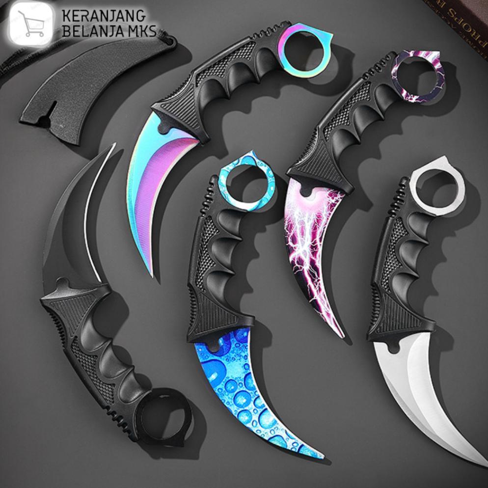 Pisau Kerambit CS GO / Pisau Peralatan Perlengkapan Survival
