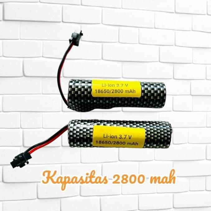 Baterai Charger mobil Remote Control RC Li-Ion 18650 1200 mAh 3.7 Volt