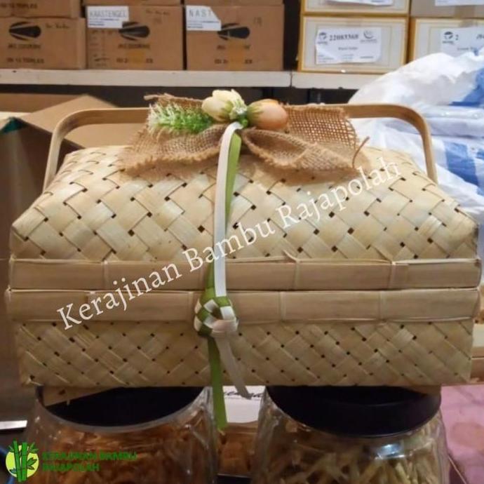 sokase/besek bambu jinjing ukuran 30x17cm