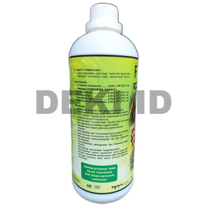 Trierma Cair Fungsida PGPR Rhizobium Floraone 1 L Pestisida Organik