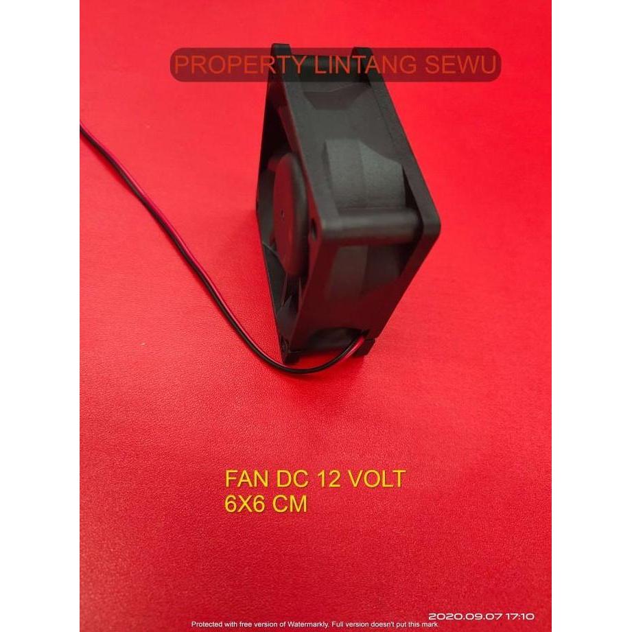 FAN KIPAS DC 12V 6X6CM fan kipas dc 12 v 6 x 6 cm