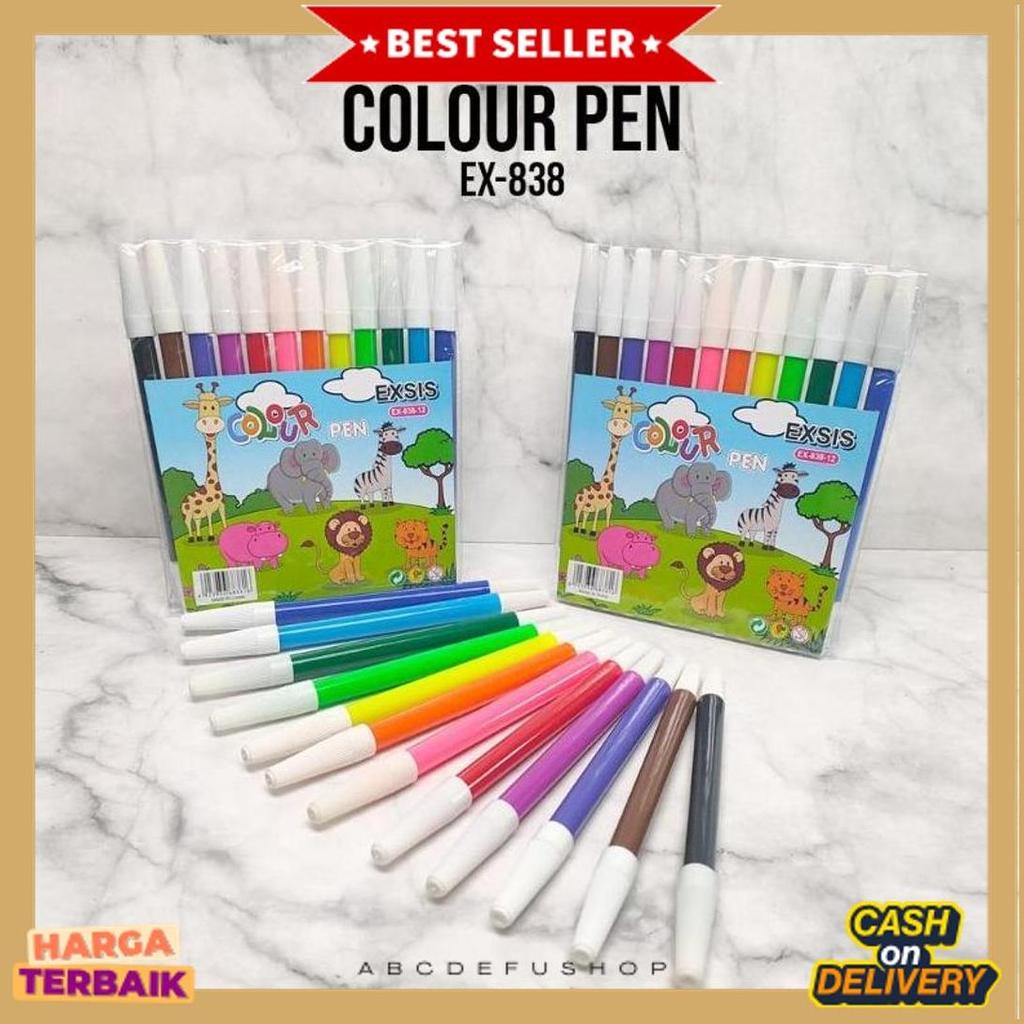 Diskon Spidol Warna Warni Murah Spidol Warna 1 Set Lengkap Murah