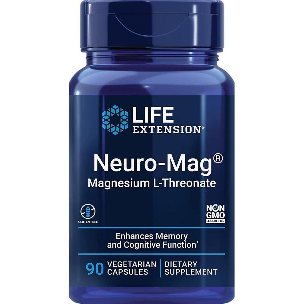 NEW LIFE EXTENSION NEUROMAG MAGNESIUM L-THREONATE, NEURO-MAG L-THREONATE ORI