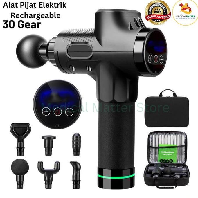 APX Rlaxyoo Alat Pijat Elektrik Pundak Punggung Tangan Paha Betis Leher Massager Gun Machine - ZC530