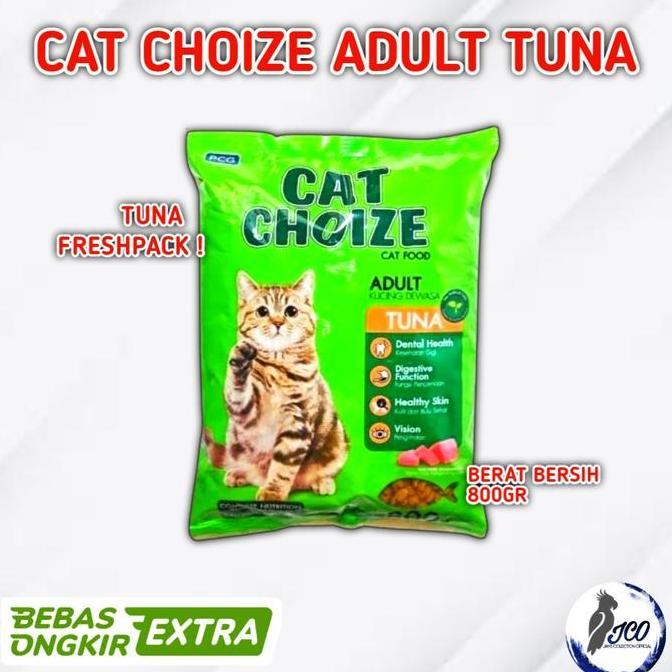 Catbull- Cat Choize Makanan Kucing Cat Choize 800Gr Cat Choize Adult 800Gr