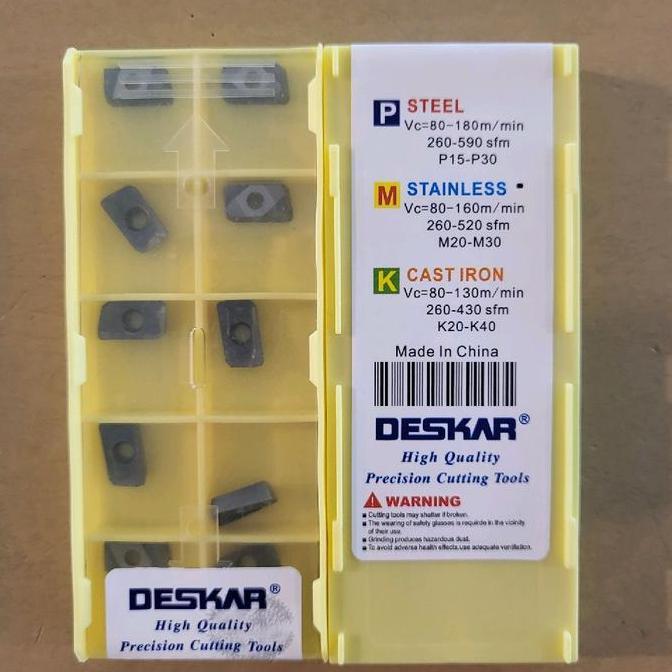 PINA INSERT APMT 1135 PDER LF6018 DESKAR APMT 1135 DESKAR MATA MILING APMT 1135 INSERT MILLING APMT 