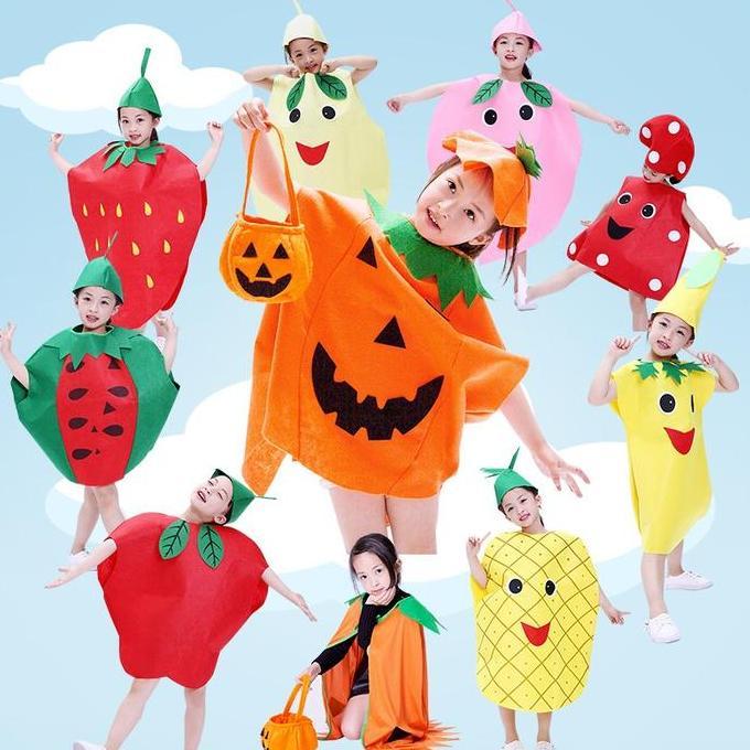 RPG Kostum Buah Dan Sayur Kostum Karnaval Baju Karnaval Anak