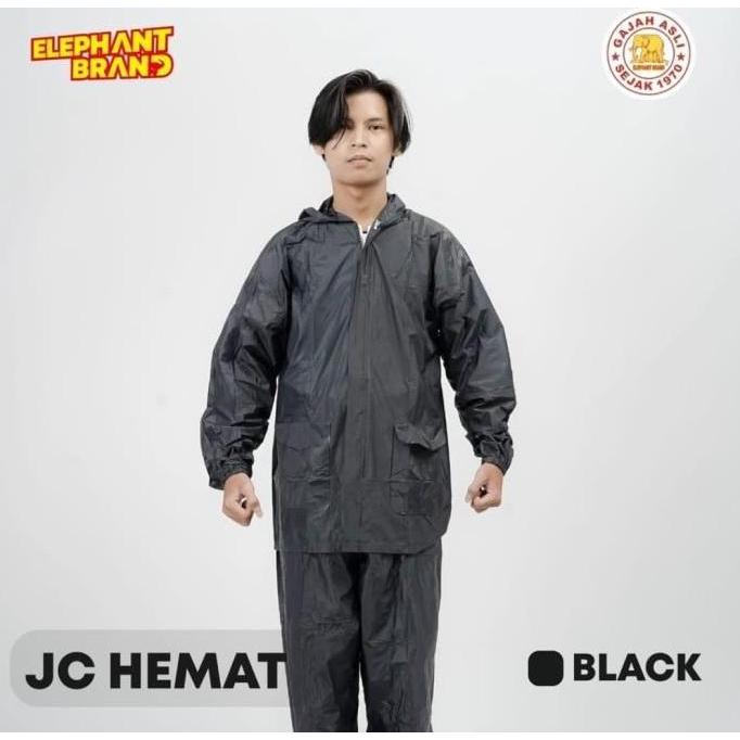 Kind- Gajah Jas Hujan Setelan Dewasa Murah Elephant Hemat Waterproof Pvc