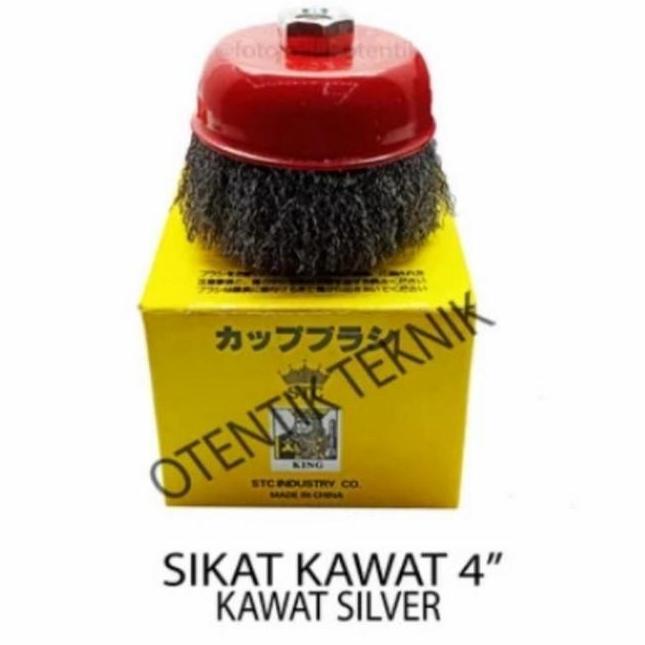 Sauberkeit- Cup Brush 4 Inch - Sikat Kawat 4 Inci - Sikat Gurinda Mangkok