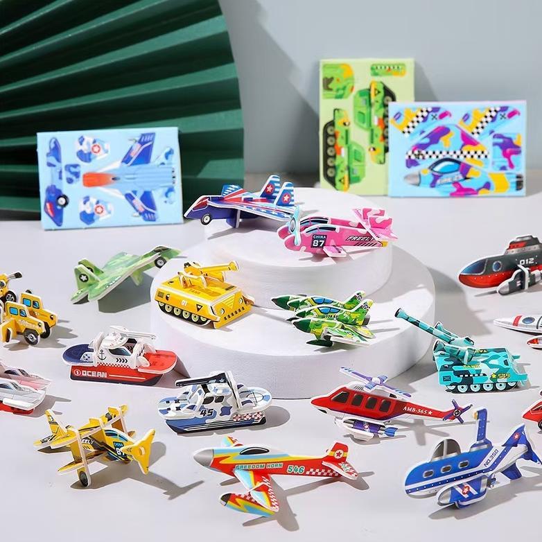garansi 3d puzzle diy mainan edukasi puzzle 3d anak miniatur diy rumah