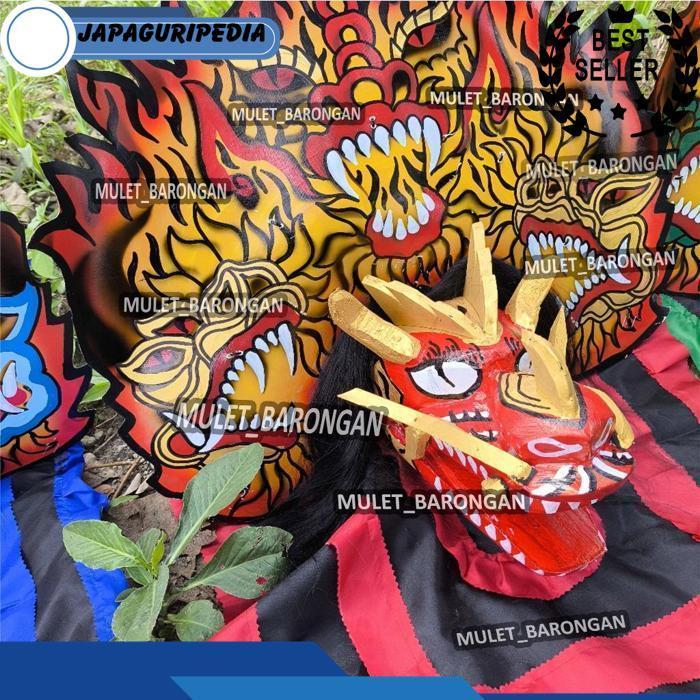 Barongan Telon Kayu Pentas Free Sungut Dan Kemul