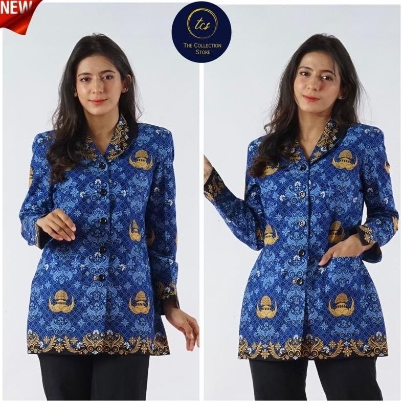 Tahan Lama Sragam Korpri Pria Wanita Krah Hitam