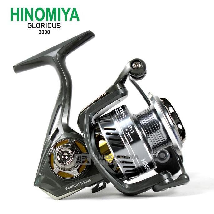 Promo Reel Spinning Hinomiya Glorious 1000 - 3000 | Aneka Raya Pancing