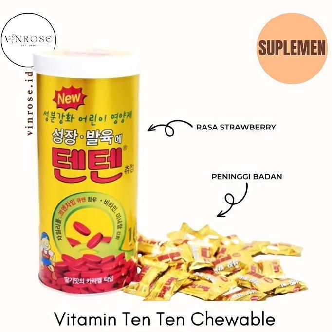Haarvitamine- Vitamin Ten Ten Korea Peninggi Badan Ready Stock