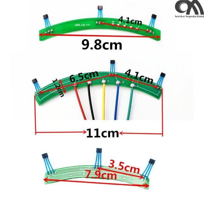 Trnasx- Sensor Dinamo 120 Ukuran Panjang Sepeda Listrik 1 Set