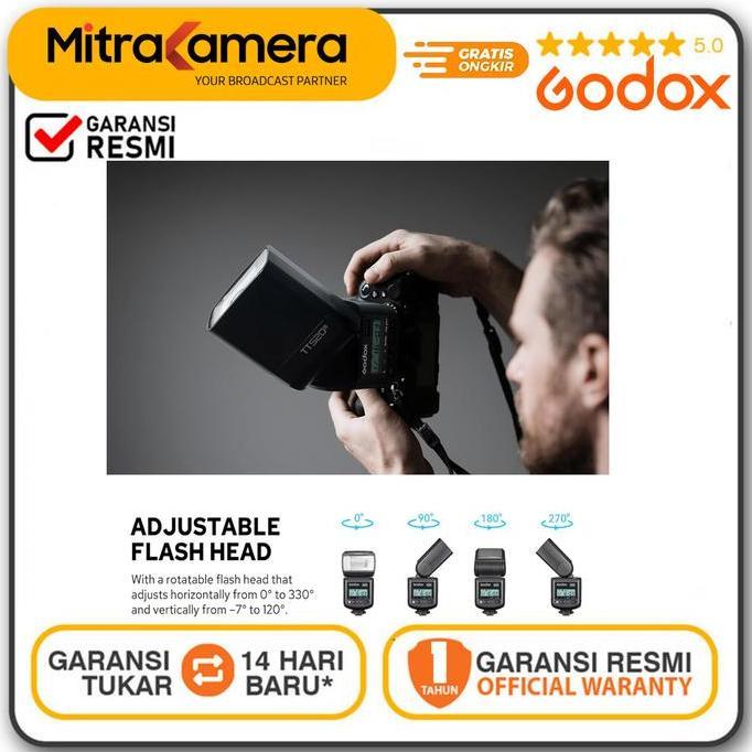Promo Godox Tt520Iii Godox Tt 520Iii Godox Tt-520Iii Thinklite Ttl Kamera Flash For Sony / Canon / N