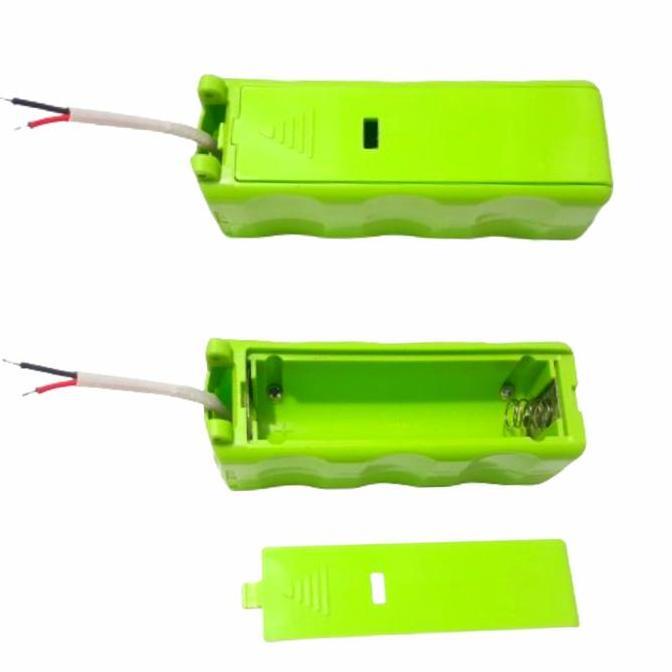 holder batre 18650 tempat batre 18650 plus tutup