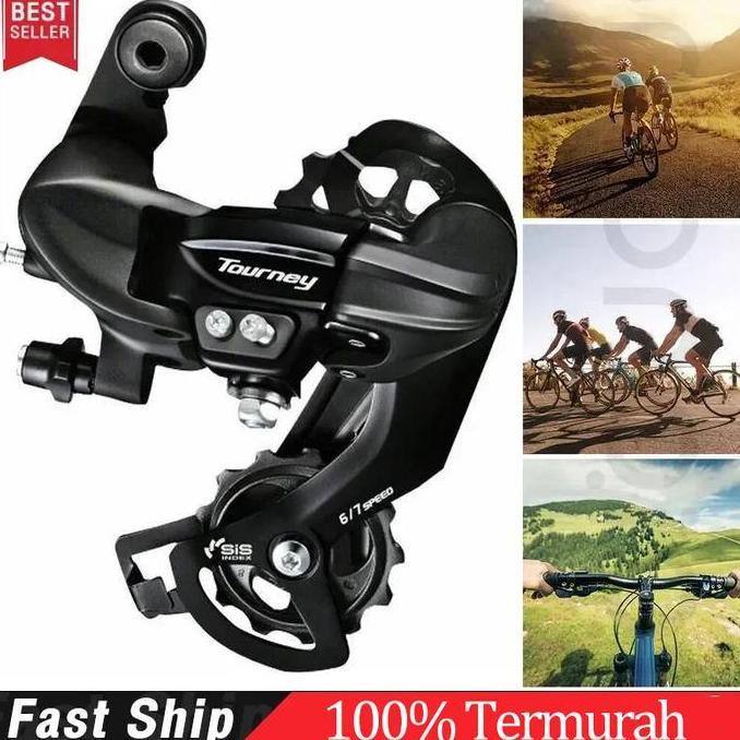 Sepeda 6 7 8 Speed Pemindah Operan Gear Gigi Sepeda Gunung MTB Long-Cage