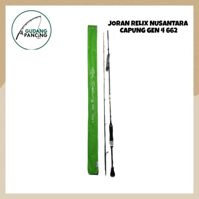 Murah Rod / Joran Pancing Ul Relix Nusantara Capung Gen 4 622 662 702 732 762