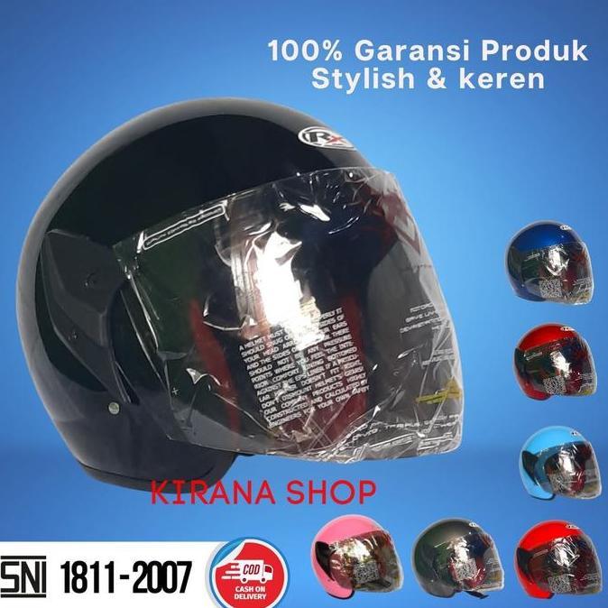 Helm Dewasa | Helm SNI Dewasa Pria Dan Wanita Model Kop