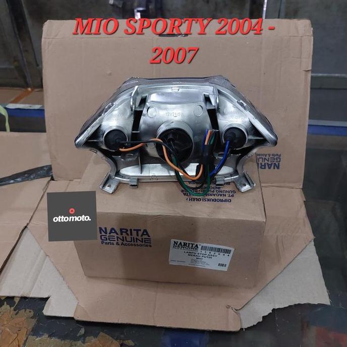 LAMPU STOP BELAKANG STOPLAMP ASSY MIO SPORTY KARBURATOR 2004 - 2007