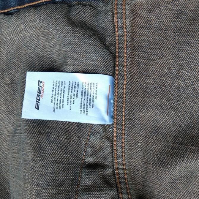 Jaket Rompi Eiger Riding 3228 Escalade 1.1 Vest Denim Original - Blue