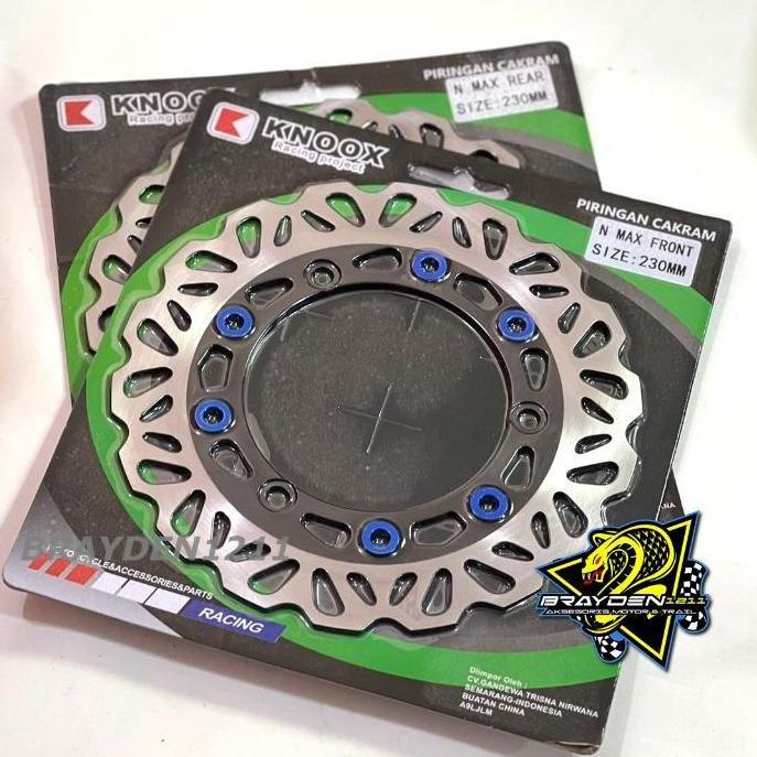 Piringan cakram depan nmax old nmax led aerox lexi / cakram set nmax ktc / piringan variasi nmax aer