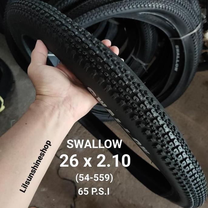 Ban Luar Sepeda 26 x 2.10 Swallow Deli Tire 26x2.10 SA255 Small Block MTB Federal