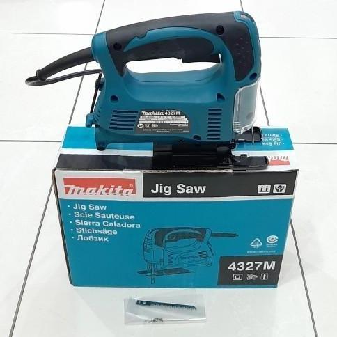 PAKET MAKITA Mesin Gergaji Jigsaw 4327M - Jigsaw Blade 4327 M MAKITA