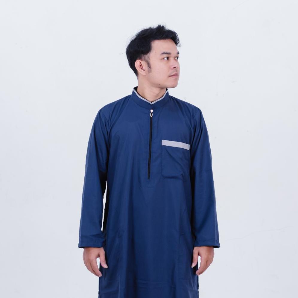 fast delivery gamis pria dewasa/jubah arab kekinian/jubah pria sultan /gamis pria dewasa resleting p