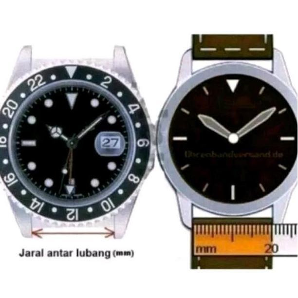 Tali jam tangan Kulit Alexandre Christie Buckle Hitam Gesper
