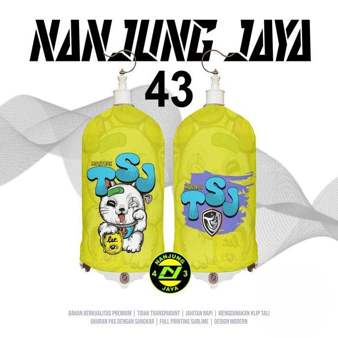 KERODONG FULL PRINTING SANGKAR LOVEBIRD - KUCING