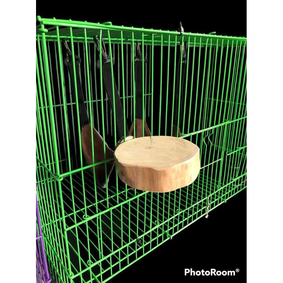 PIJAKAN BURUNG KECIL DALAM KANDANG BULAT IPN08 IVANPARROT