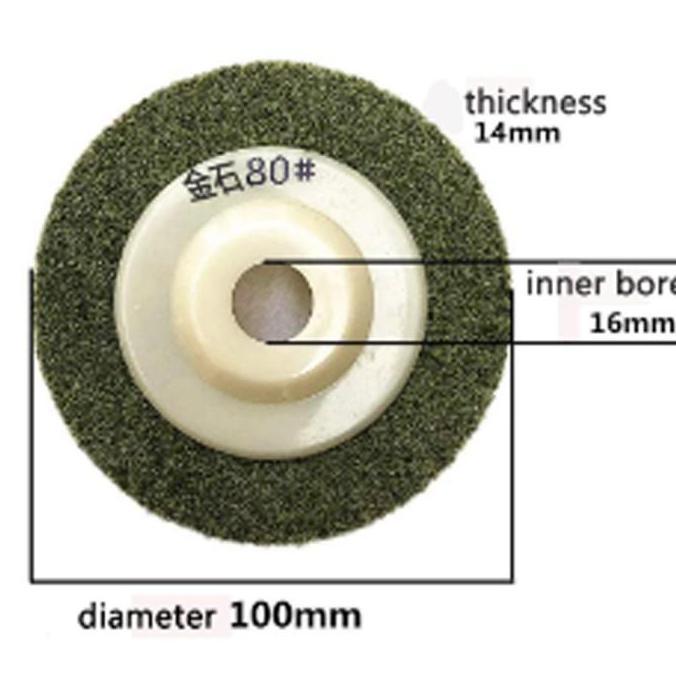 Mata Gerinda poles gosok amplas semir penghalus permukaan datar kramik granit