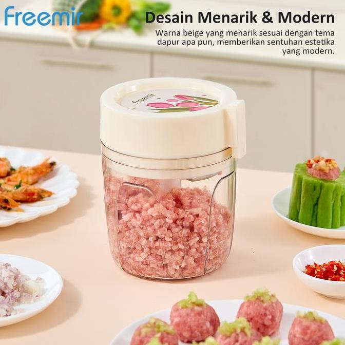 freemir Chopper Manual Multfiungsi Dengan 5 Bilah Mata