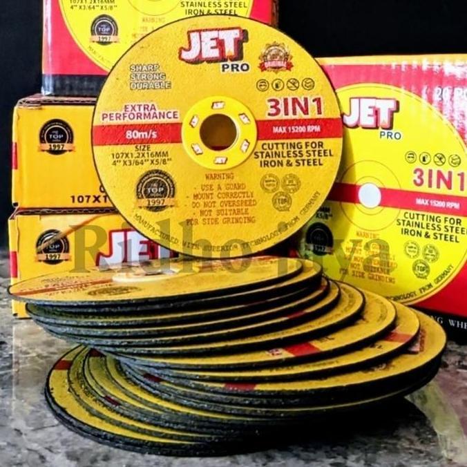 Mata Gerinda Potong Besi 4 Inci 1 Kotak 20 Pcs