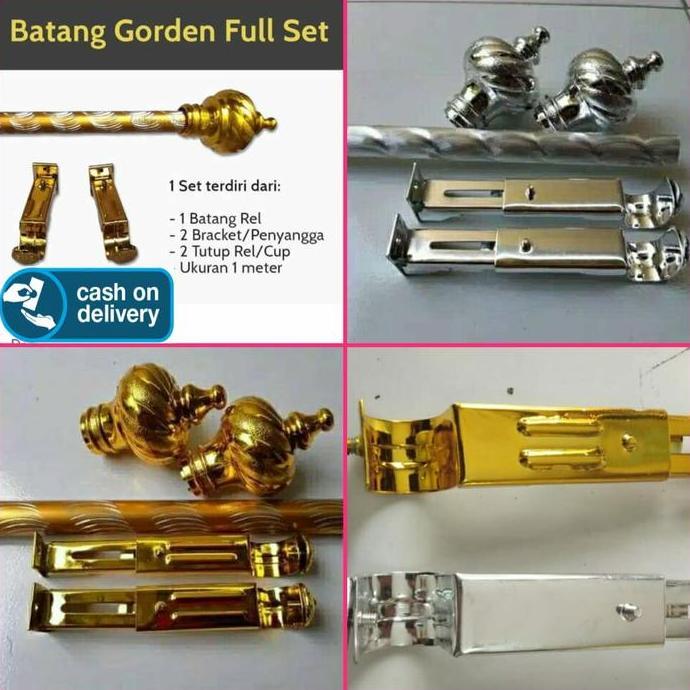 Salotto- Batang Hordeng Jendela Batang Hordeng Pintu Tiang Hordeng Rell Gorden