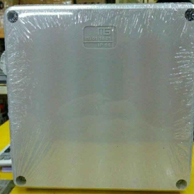 Duradus 150 X 150 X 60 Mm Abu Abu Mg Junction Box / Durados Kotak