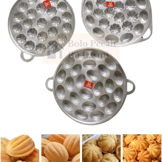 Cetakan Kue Jadul JUMBO KUWUK KETAPANG MANGGIS / Cetakan Kue Kuwuk Manggis 24 / Cetakan Kue Bolu Bel