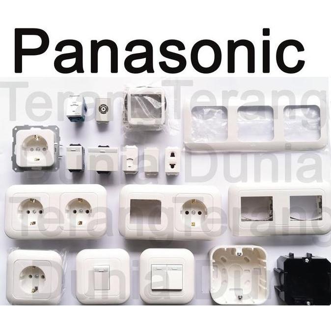 SAKLAR PANASONIC STOPKONTAK PANASONIC FRAME PANASONIC MATA SAKLAR ORIGINAL DAN TERPERCAYA