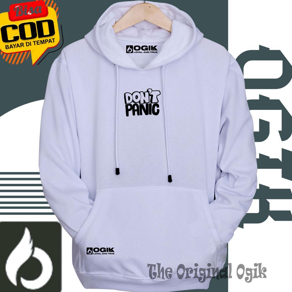KUALITAS SUPER Next Flow Hoodie Putih Pria Distro Original Ogik Jaket Hodie Warna Putih Basic Jepang