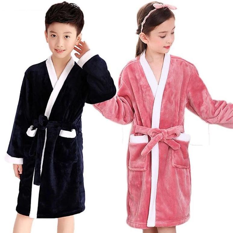 Terlaris Handuk Kimono Anak Handuk Mandi Anak Kimono Mandi Anak Model List Putih
