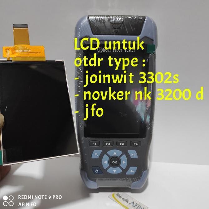 LCD OTDR SMART MINI/LAYAR LCD OTDR SMART MINI,OTDR JOINWIT 3302S,JFO ORIGINAL DAN TERPERCAYA