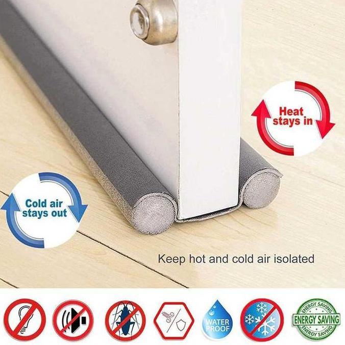 JFactory Karet Lis Pintu Rumah Door Seal Strip Anti Debu Perapat Pintu