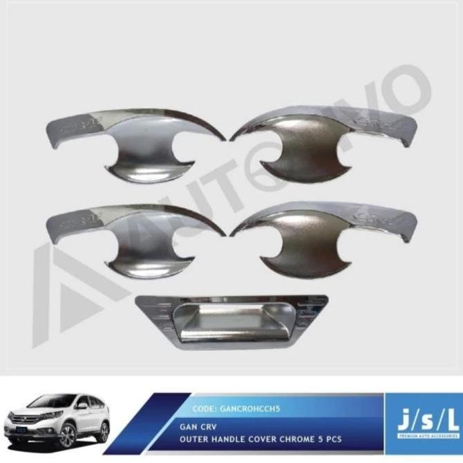 Outer Mangkok Handle Gen 4 Pintu Chrome All Crv Jsl