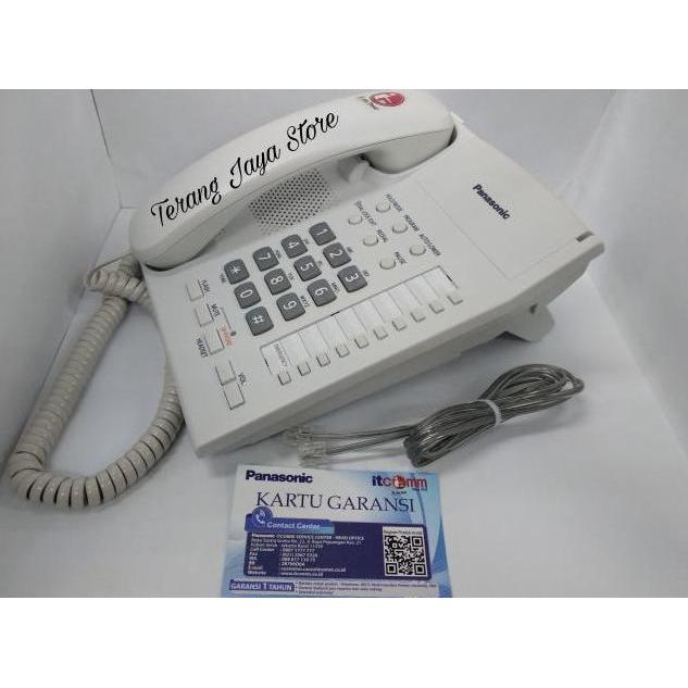 Lansung- Telepon Kabel Panasonic Kx-Ts845Nd (Putih) Pesawat Telepon Panasonic Kx-Ts845 Telpon Panaso