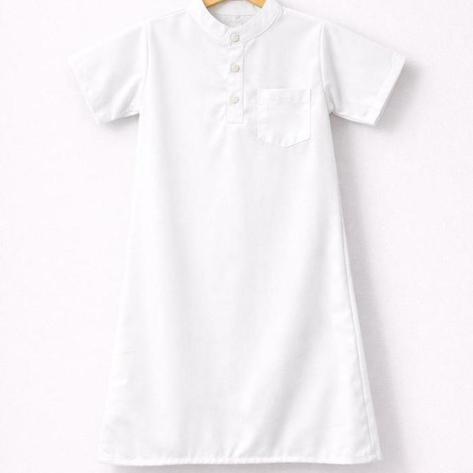 Otokonoko- Jubah Koko Gamis Anak Laki Laki Katun Madina Umur 2-8 Tahun